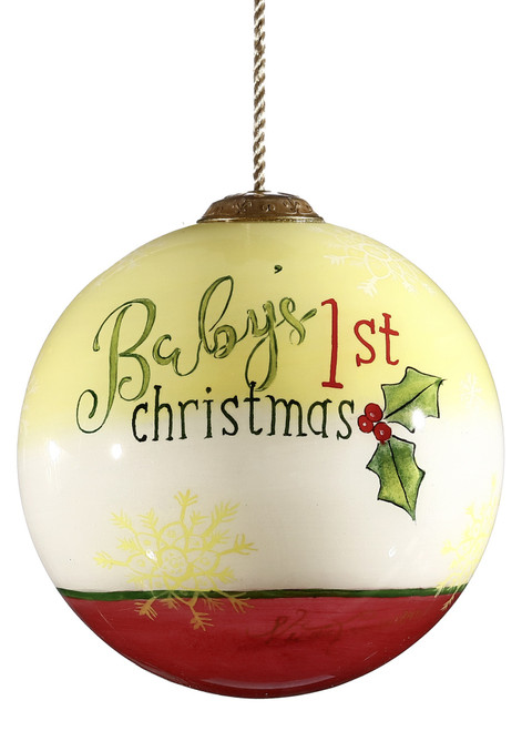 Baby's First Christmas orn