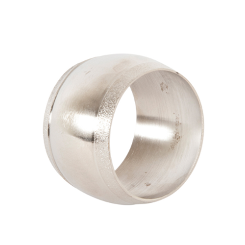 SET OF 4 ROUND SHAPE NAPKIN RINGS SILVER - NR112.S SET OF 4 ROUND SHAPE NAPKIN RINGS SILVER - NR112.S