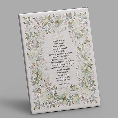 1ST CORINTHIANS WALL PLAQUE - 16882