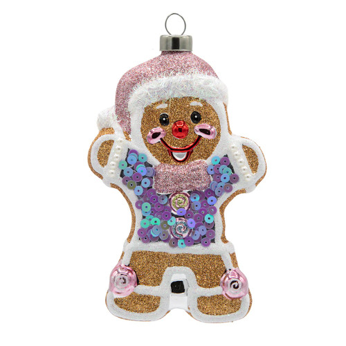 CANDY GINGERBREAD ORNAMENT - 92369