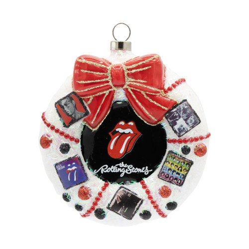 THE ROLLING STONES ROCKING WREATH ORNAMENT - 94651