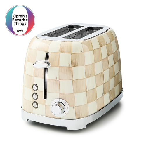 MOCHA CHECK 2-SLICE TOASTER - 37601-840