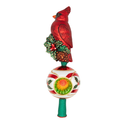 MAJESTIC CARDINAL GREETINGS FINIAL - 1022890