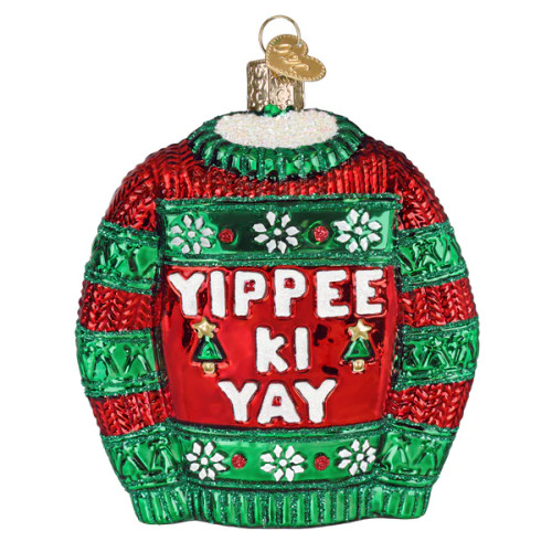 YIPPEE KI YAY SWEATER - 32845