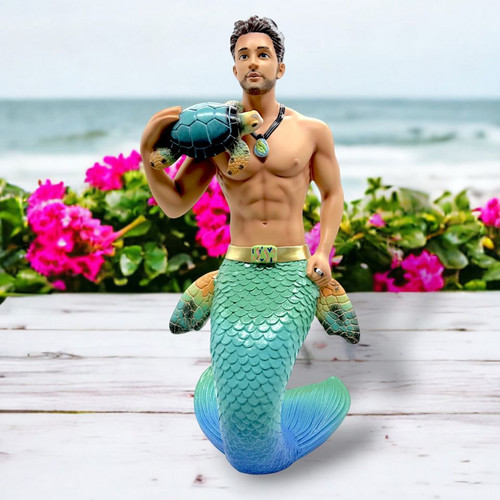 TURTLE TIME MERMAN DISPLAY - 55-55488