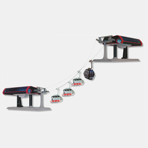 SKI LIFT PROFESSIONAL - BLACK-RED - JC84491