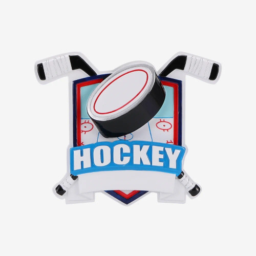 HOCKEY SHIELD ORNAMENT - OR2529
