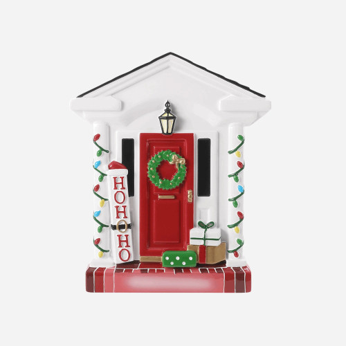 TRADITIONAL DOOR HOHOHO ORNAMENT - OR3018