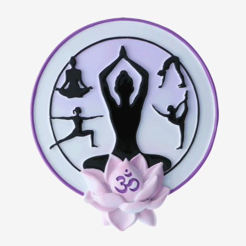 YOGA POSES CHRISTMAS ORNAMENT - OR2290