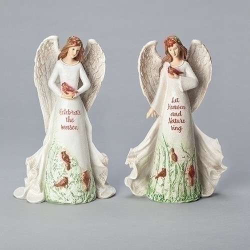 CARDINAL ANGEL FIGURE - 133601 CARDINAL ANGEL FIGURE - 133601