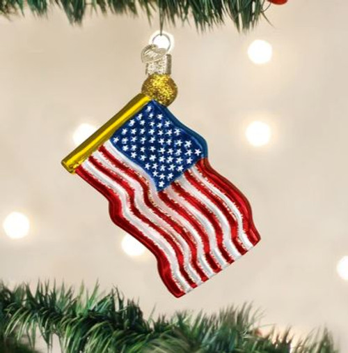 STAR-SPANGLED BANNER ORNAMENT - 36025