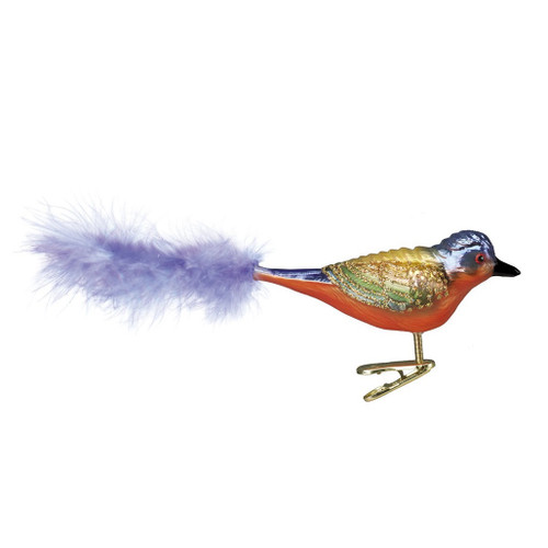 PAINTED BUNTING ORNAMENT - 18028