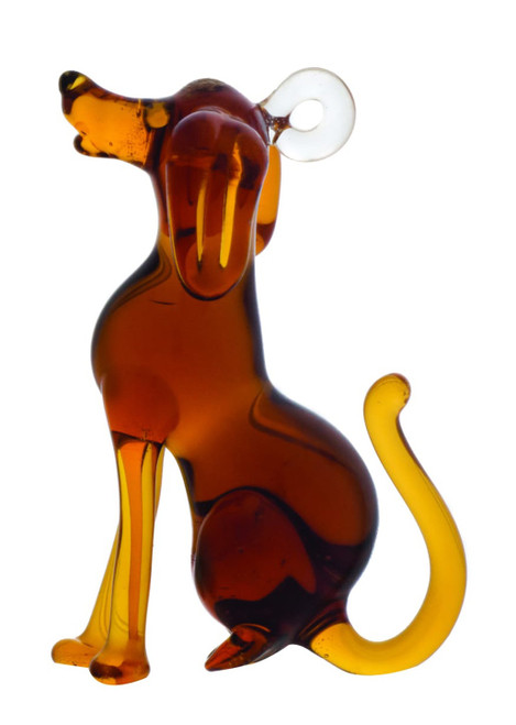 YELLOW DOG ORN - O-983 YELLOW DOG ORN - O-983