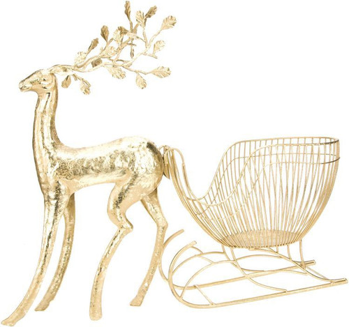 DEER W/ SLEIGH