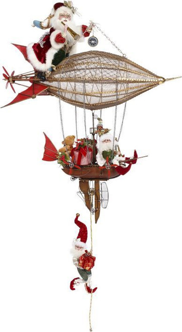 SANTA'S AIRSHIP 50"  - 51-97092