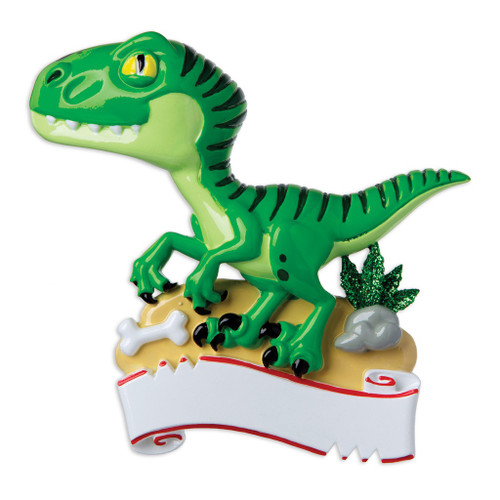 GREEN DINOSAUR ORNAMENT - OR1907