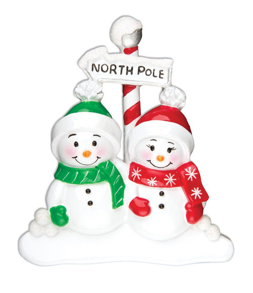 2 SNOWMAN FAMILY - OR967-2