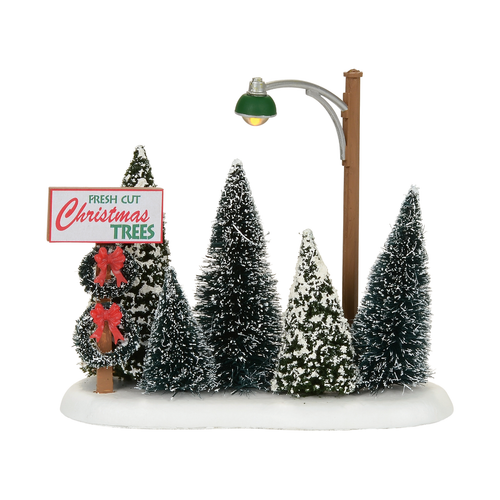 VILLAGE - LIT CHRISTMAS TREE LOT - 4054239 VILLAGE - LIT CHRISTMAS TREE LOT - 4054239