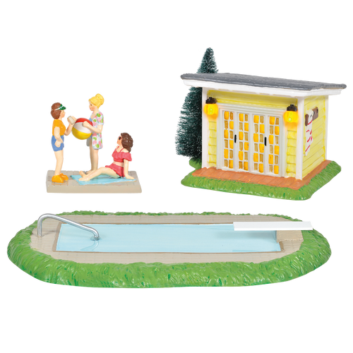 CHRISTMAS VACATION - POOL FANTASY SET OF 3 - 6005457