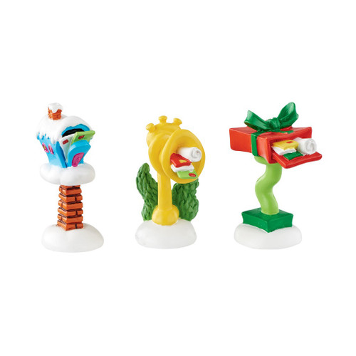 GRINCH - WHO-VILLE WACKY MAILBOXES - 4053066