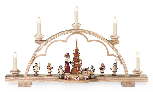 CANDLE ARCH-SANTA GIVING PRESE CANDLE ARCH-SANTA GIVING PRESE