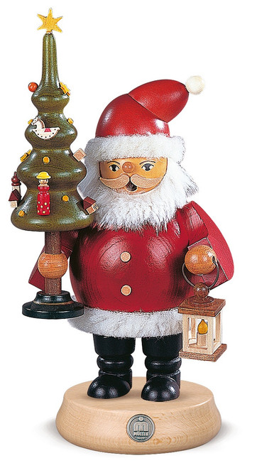 SANTA WITH TREE SMOKER - M16130