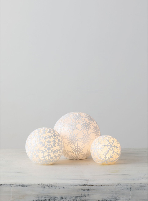 SNOWBALL W/LED LIGHT