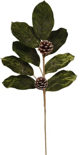 MAGNOLIA LEAF AND CONE SPRAY - 04-00278 MAGNOLIA LEAF AND CONE SPRAY - 04-00278