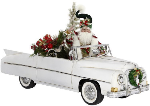 CONVERTIBLE CAR SANTA