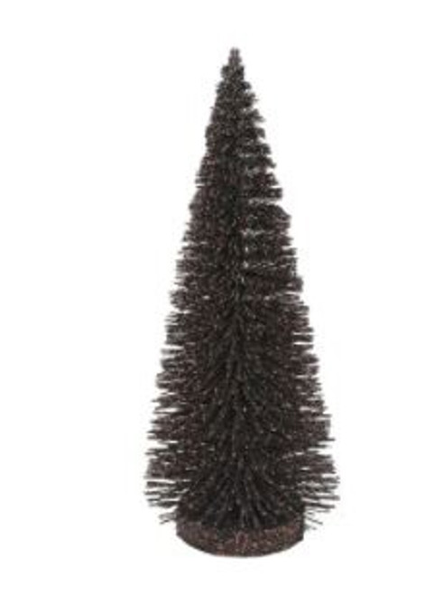 BLACK GLITTER TREE - 6002691