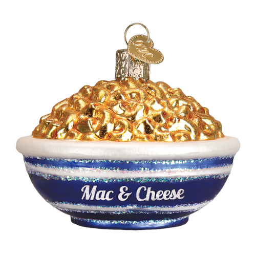 BOWL OF MAC AND CHEESE ORNAMENT - 32258