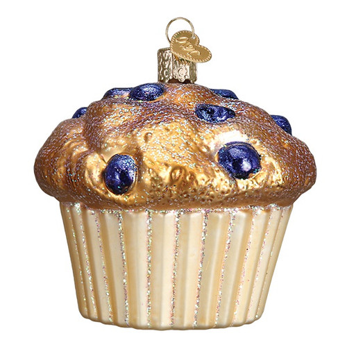 Blueberry Muffin by Old World Christmas 32263 Blueberry Muffin by Old World Christmas 32263