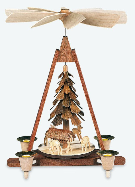 Mueller Deer Scene Pyramid - Made in Germany