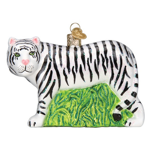 WHITE TIGER ORNAMENT -12137