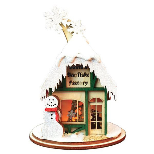 SANTAS SNOWFLAKE FACTORY-GC136 - 80033