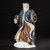 LED BLUE SANTA WITH  WREATH - 633331