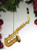 GOLD SAXOPHONE ORNAMENT - OGSA10