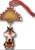 CHIPMUNK WITH ACORN ORNAMENT - 23501
