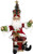 NORTH POLE HOLLY ELF STOCKING HOLDER - 51-05490