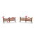 VILLAGE - CARDINAL CHRISTMAS FENCE - 6007664