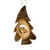 BARK TREE WITH MOOSE ORNAMENT - B-32