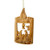CANDLE WITH NATIVITY ORNAMENT - C-02