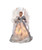 FIBER OPTIC LED WHITE SILVER AND GREY ANGEL TREETOP - AD0601