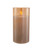 6" LED FLICKER FLAME CANDLE IN JAR - JEL0967