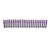 HALLOWEEN - GHOULISH PURPLE GLITTER FENCE-6007704