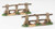 FENCES SET OF 2 - 54320
