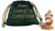 MINI KNEELING SANTA IN BAG - 36214