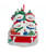 4 SNOWMAN FAMILY ON SLED ORNAMENT - A2095 4 SNOWMAN FAMILY ON SLED ORNAMENT - A2095