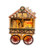 LIT MUSICAL WAGON SANTA VILLAGE - JEL0960