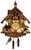 dad at lumbermill with dog cuckoo clock by alexander taron